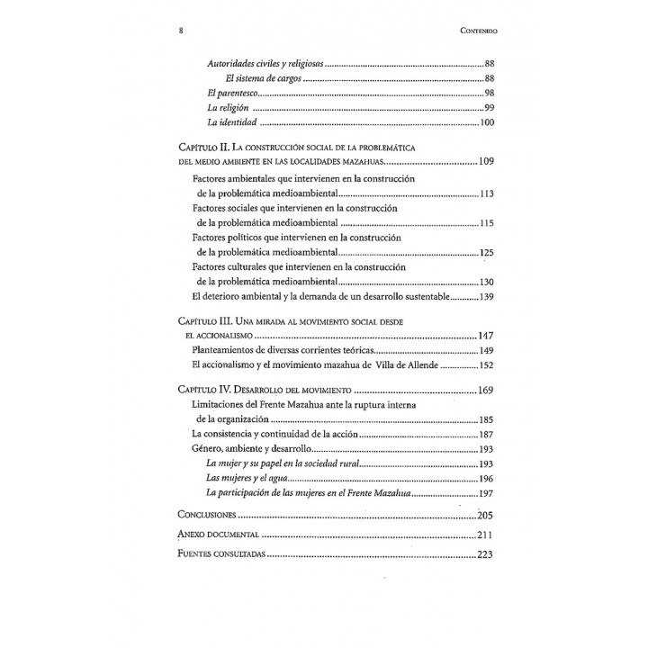 Vivir donde nace el agua. El movimiento social mazahua en Villa de Allende, Estado de México