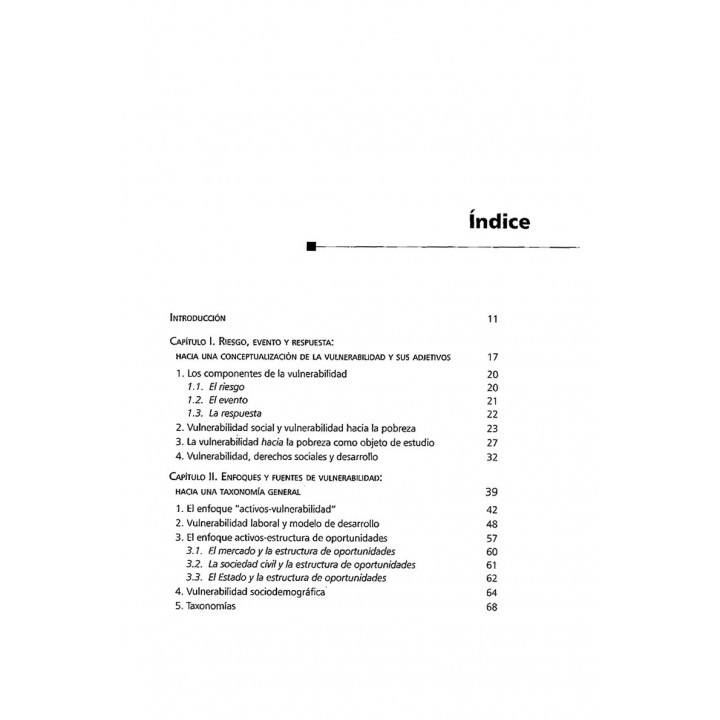 En la cuerda floja. Vulnerabilidad hacia la pobreza y fragilidad laboral en México