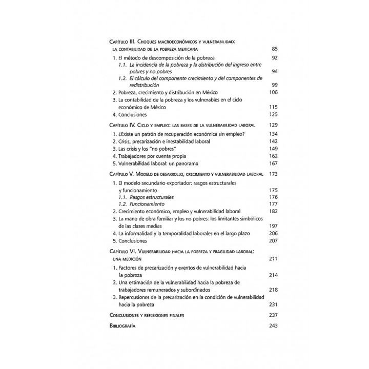 En la cuerda floja. Vulnerabilidad hacia la pobreza y fragilidad laboral en México