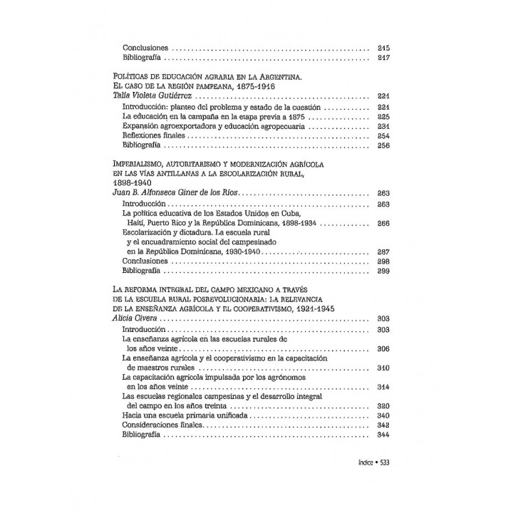 Campesinos y escolares. La construcción de la escuela en el campo latinoamericano siglos XIX y XX