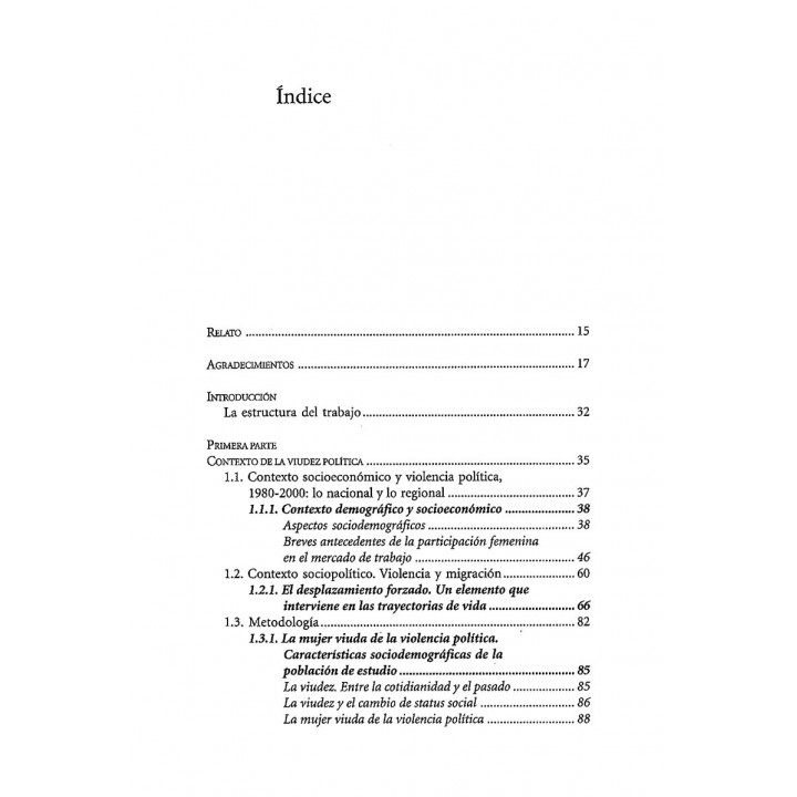 Las viudas de la violencia política. Trayectorias de vida y estrategias de sobrevivencia en Colombia