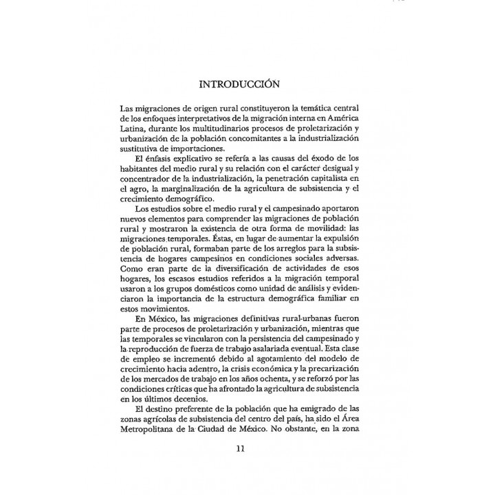 Migración temporal en malinalco. La agricultura de subsistencia en tiempos de crisis