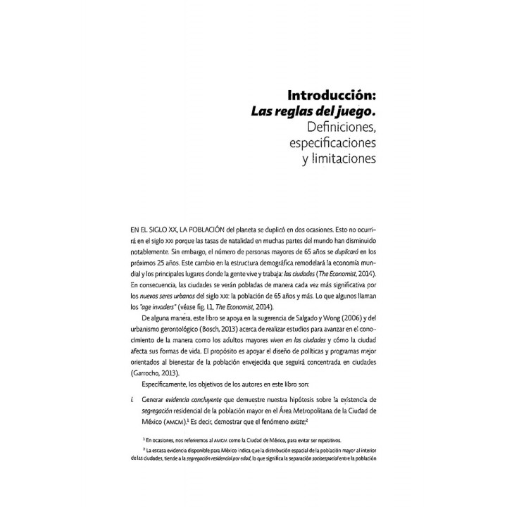 Segregación socioespacial de la población mayor. La dimensión desconocida del envejecimiento