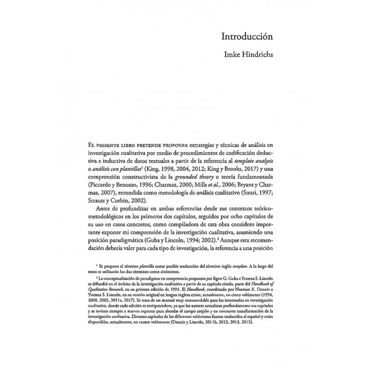 Entre el campo y la teoría. Estrategias de categorización inductiva y deductiva en investigación cualitativa