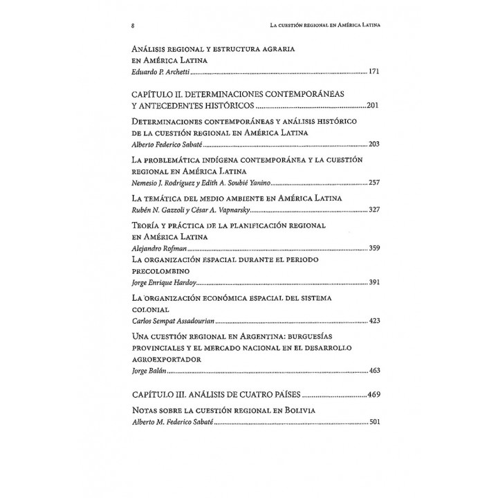 La cuestión regional en América Latina