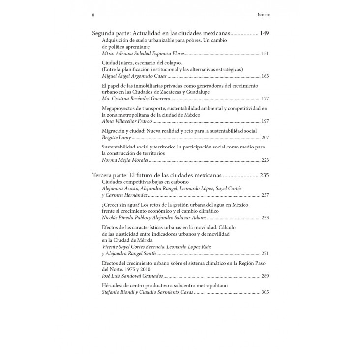 200 años de urbanización en México: Memorias del XII Seminario- Taller Internacional de la Red Mexicana de Ciudades hacia...