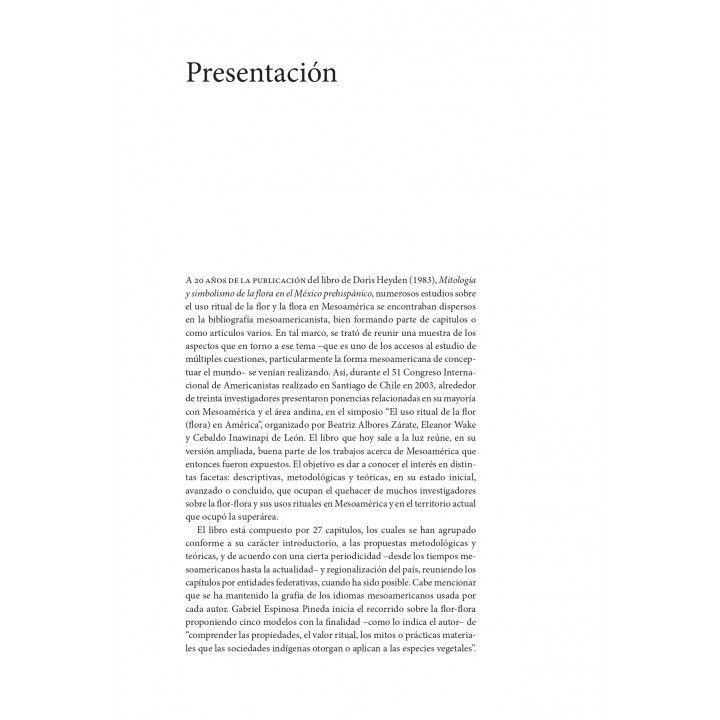 Flor - flora: su uso ritual en Mesoamérica