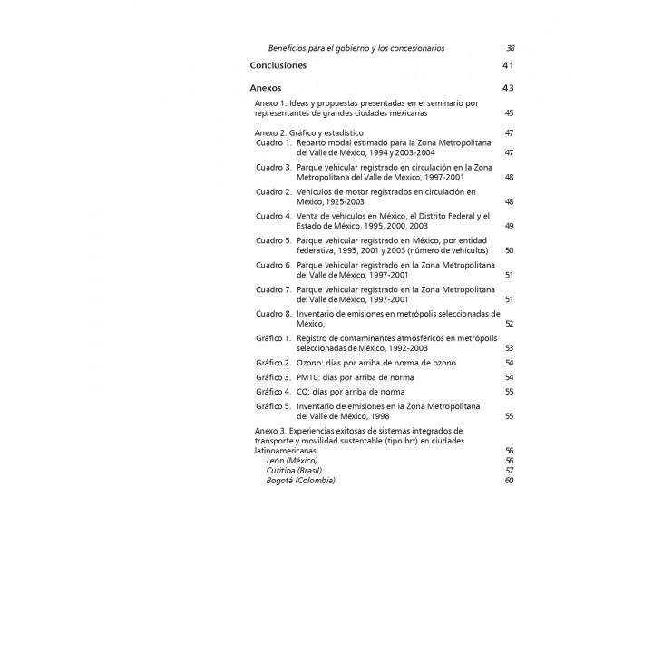 La necesidad de una Política pública para el Desarrollo de Sistemas Integrados de Transporte en Grandes Ciudades Mexicanas
