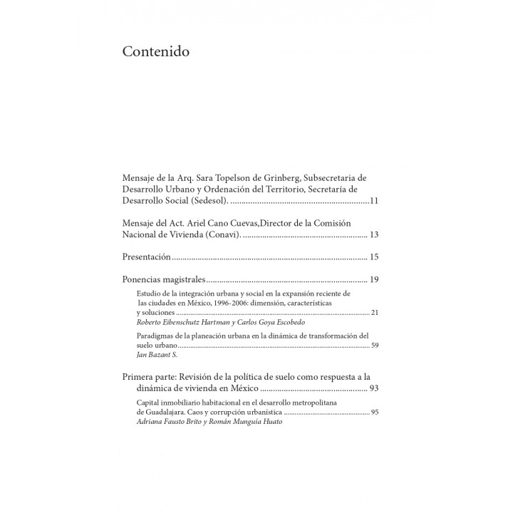 Impacto de la vivienda en el desarrollo urbano. Una mirada a la política habitacional en México. Memorias del ...