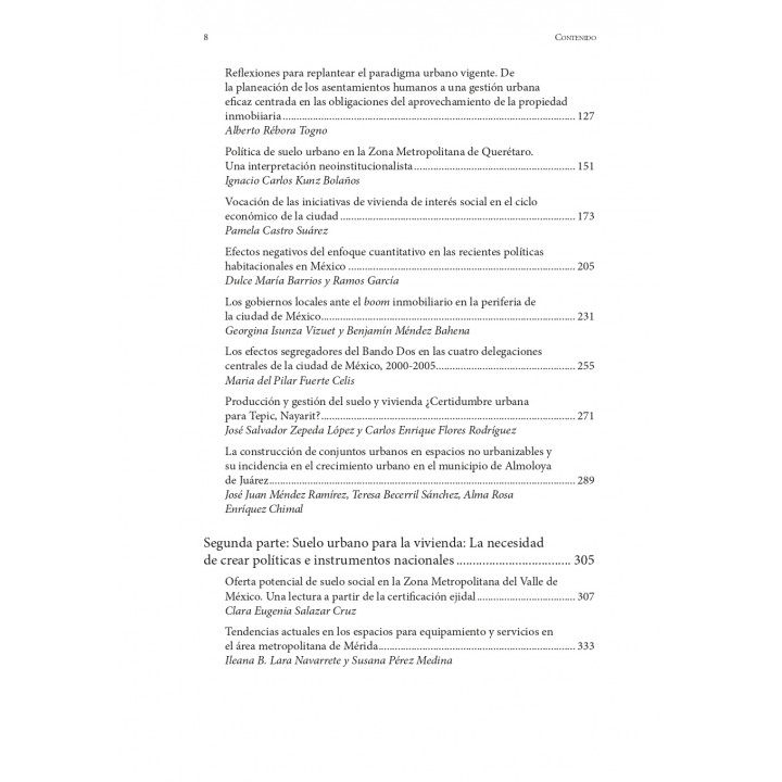 Impacto de la vivienda en el desarrollo urbano. Una mirada a la política habitacional en México. Memorias del ...