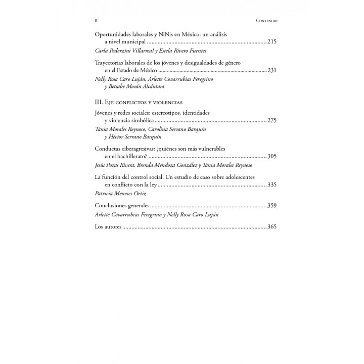 Jóvenes y vulnerabilidad social en el México actual. Aproximaciones desde lo laboral, sexual-reproductivo y educativo