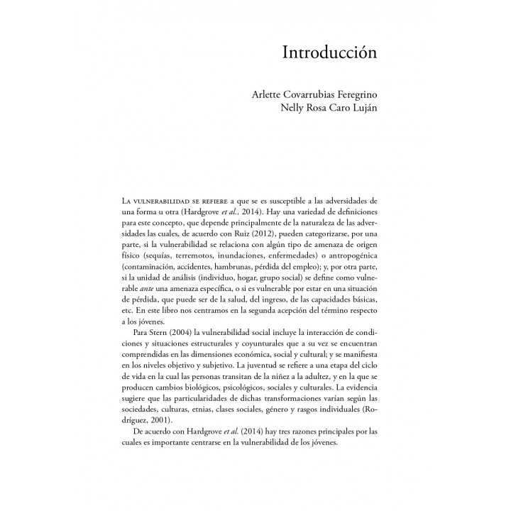 Jóvenes y vulnerabilidad social en el México actual. Aproximaciones desde lo laboral, sexual-reproductivo y educativo