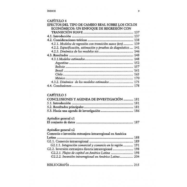 No-linealidades ciclos económicos en América Latina