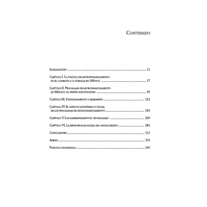 Pobreza y microfinazas. Una evaluación de impacto