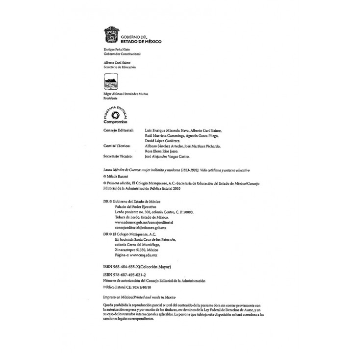 Laura Méndez de Cuenca. Mujer indómita y moderna (1853-1928). Vida cotidiana y entorno