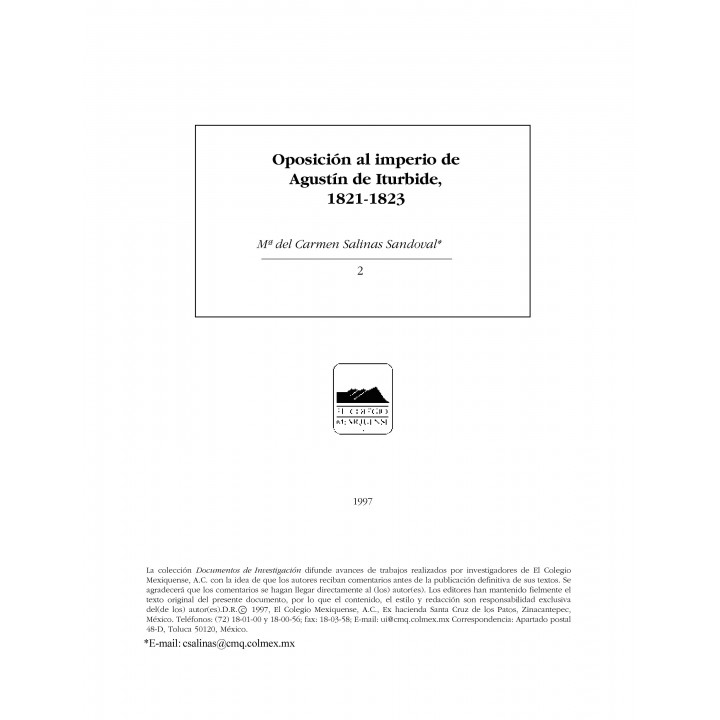 Oposición al imperio de Agustín de Iturbide, 1821-1823