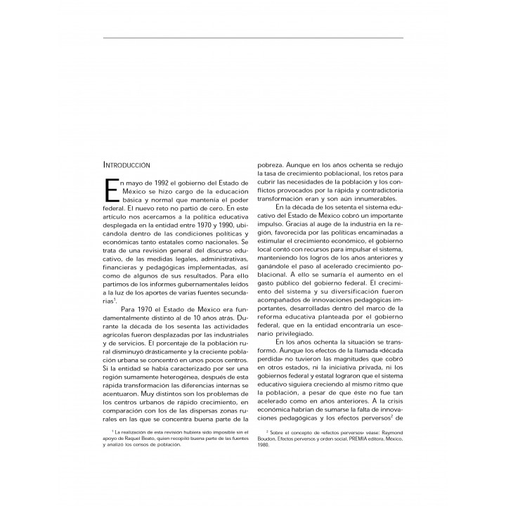 Política educativa en el Estado de México entre 1970-1990...