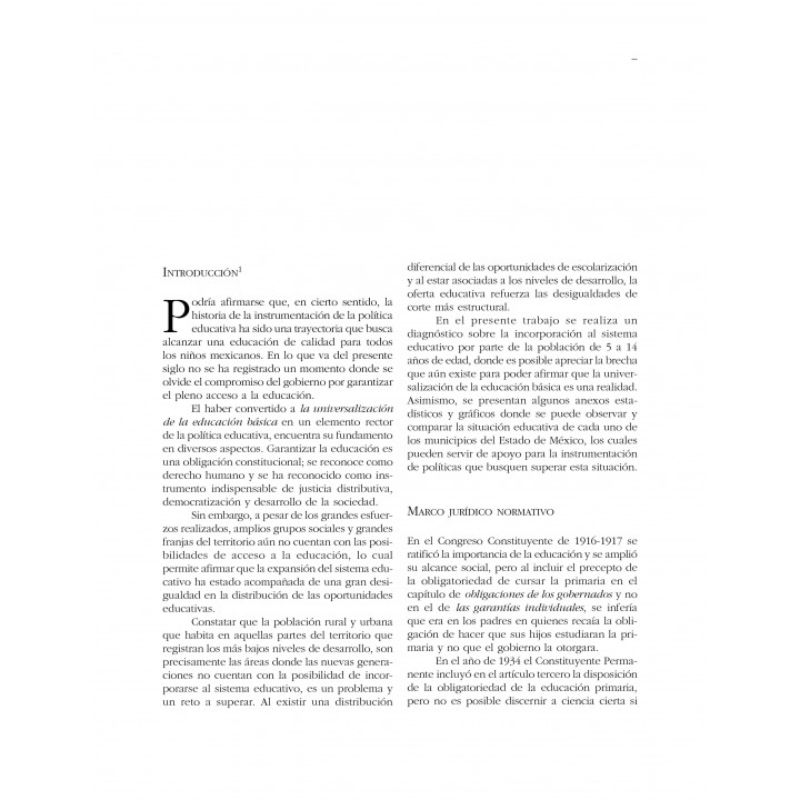 La universalización de la educación básica: ¿mito o realidad?