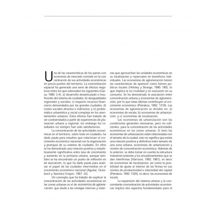 Competitividad industrial en el sistema urbano nacional...