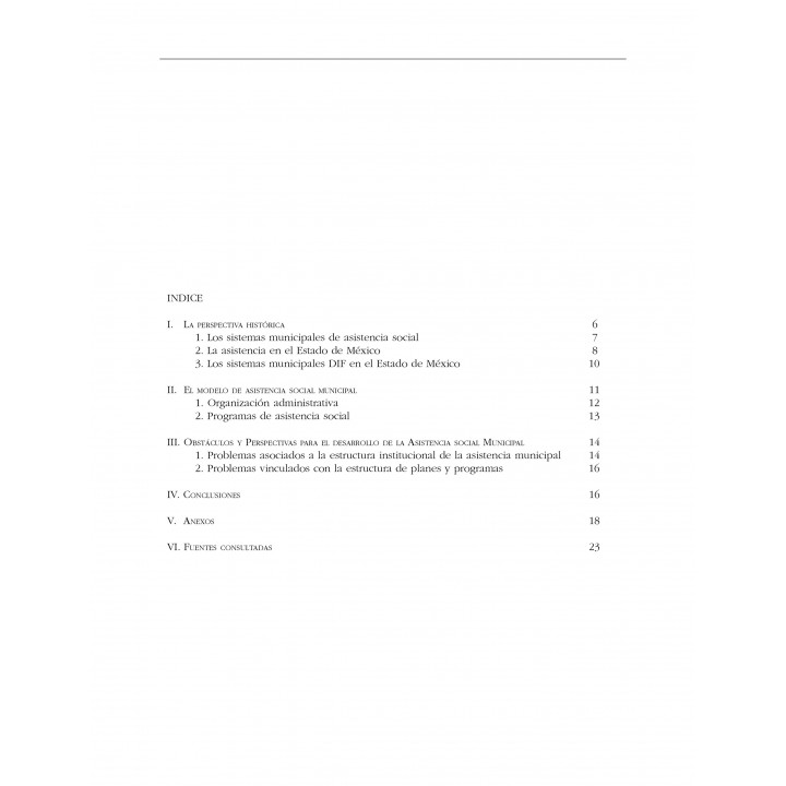 Perspectivas para el desarrollo institucional...