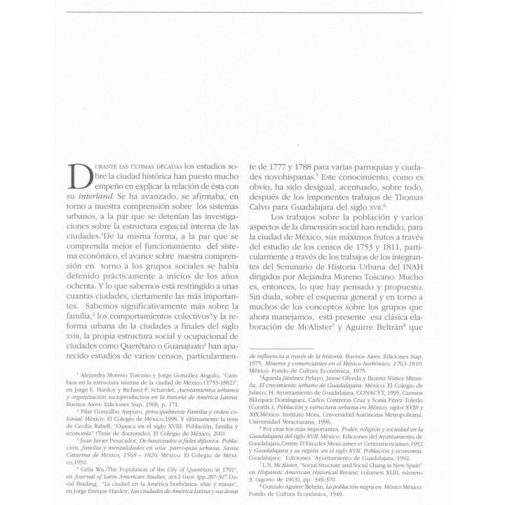 Estructura social y ocupación de la población...