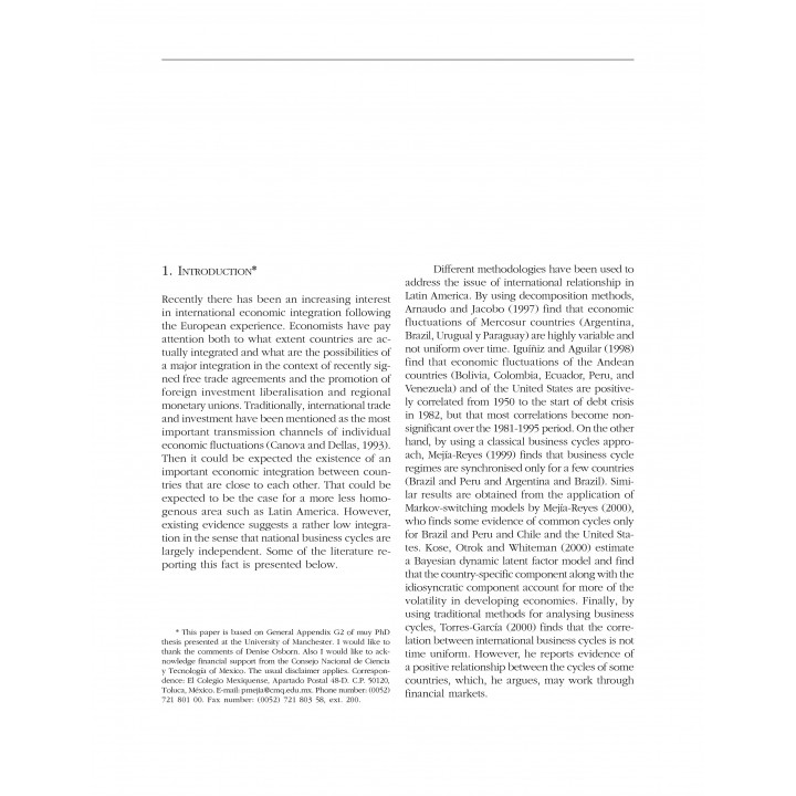 Why individual buiness cycles are largely idiosyncratic...