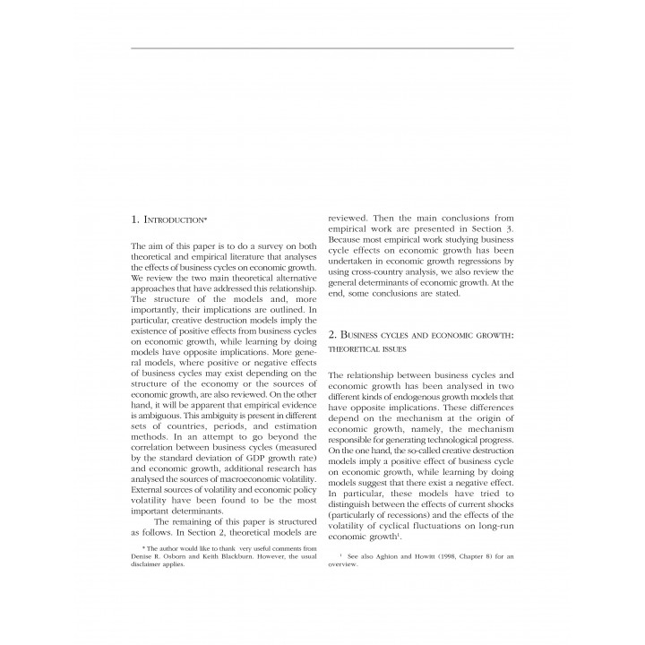 Business cycles and economic growth in Latin America...