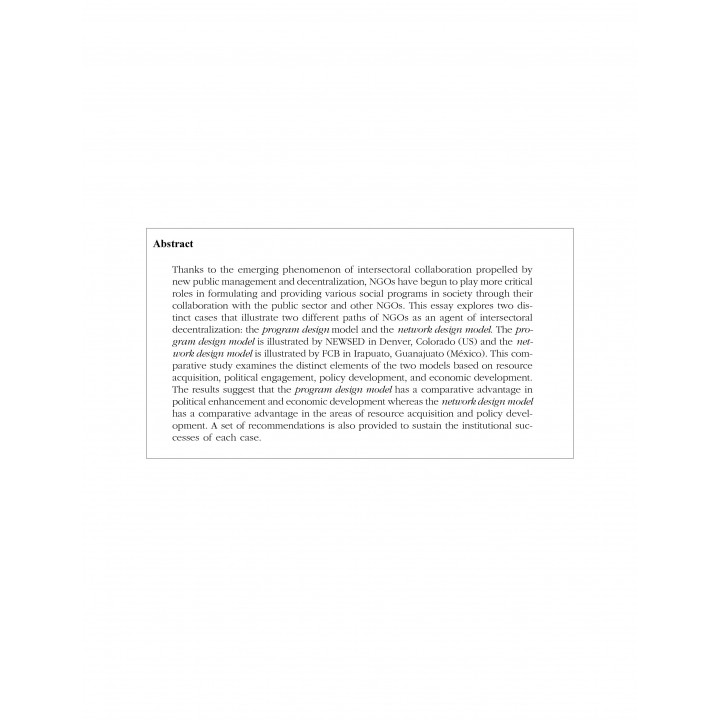 Decentralization and Non-governmental Organizations...