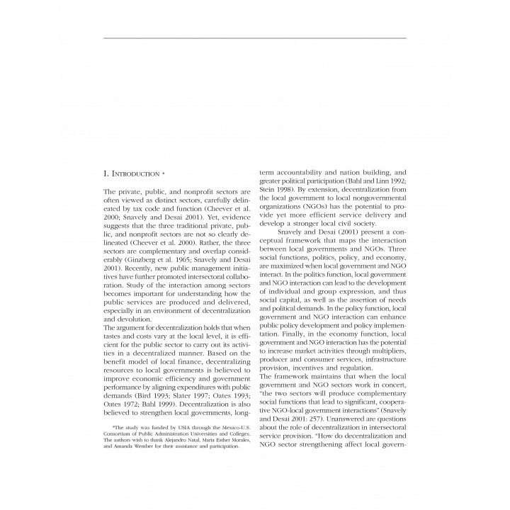 Decentralization and Non-governmental Organizations...