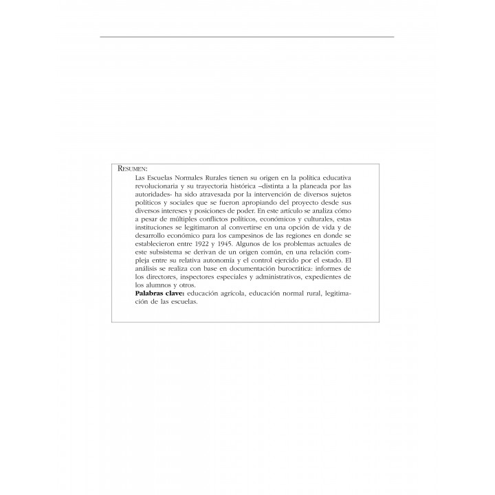 La legitimación de las Escuelas Normales Rurales