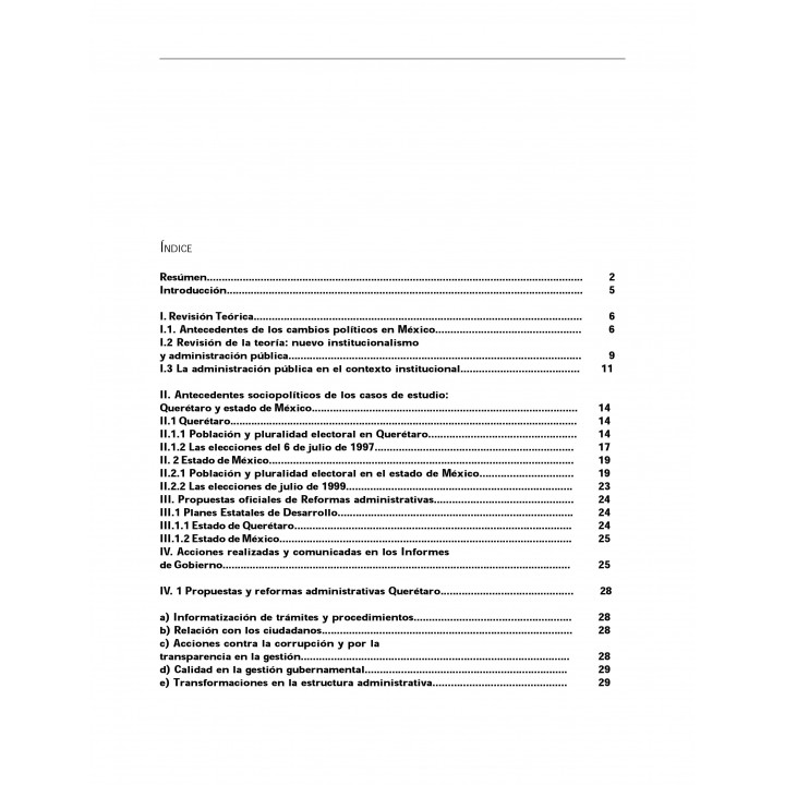 Cambio político e instituciones. Las transformaciones de ...
