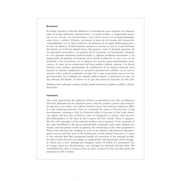 Poder financiero transnacional y poder público nacional...