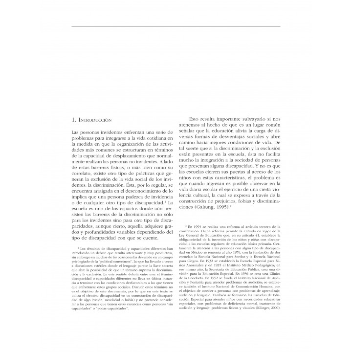 Violencia cultural en la escuela: niños invidentes...