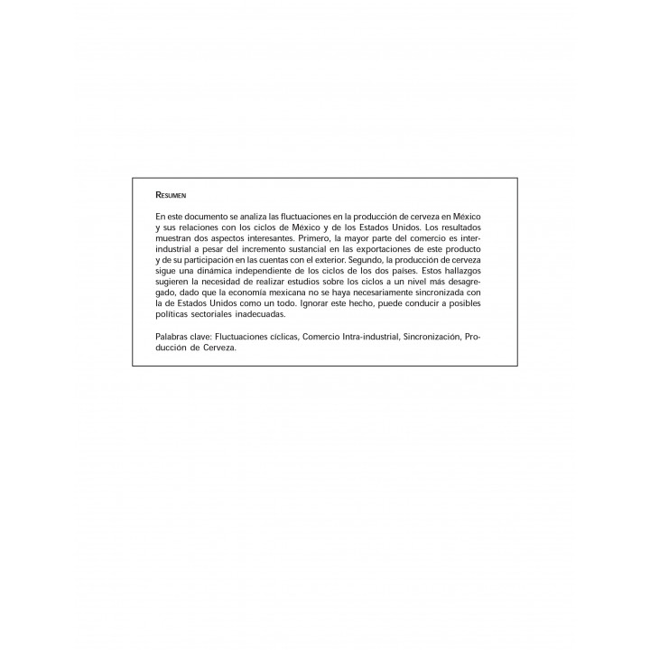 Comercio exterior y fluctuaciones cíclicas en la producción...