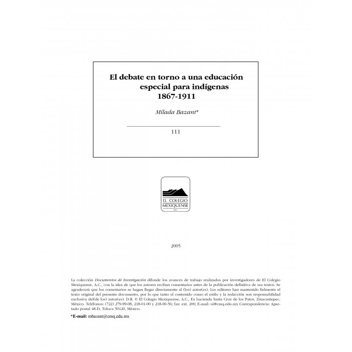 El debate en torno a una educación especial para...