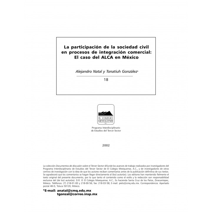 La participación de la sociedad civil en procesos de...