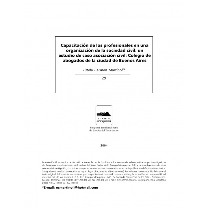 Capacitación de los profesionales en una organización...