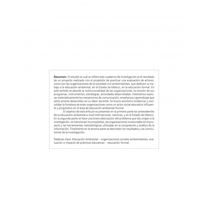 Impacto y alcance de las organizaciones ambientales en la...