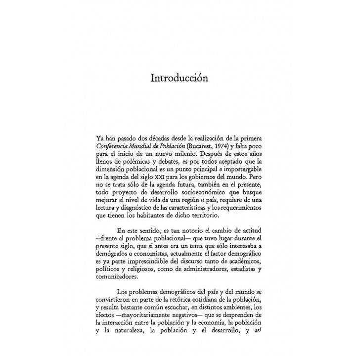 Diagnóstico de la evolución de la dinámica poblacional...