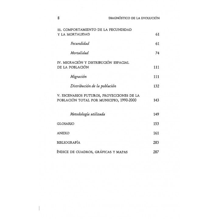 Diagnóstico de la evolución de la dinámica poblacional...
