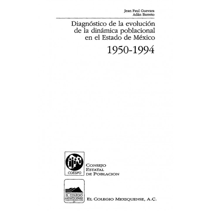 Diagnóstico de la evolución de la dinámica poblacional...