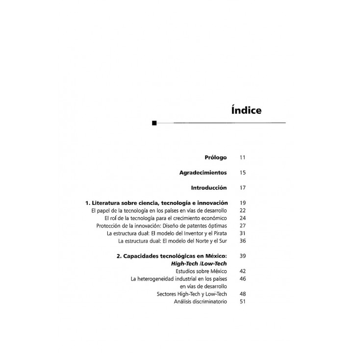 Capacidades tecnológicas e innovación en la industria...
