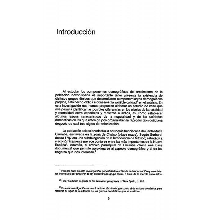 La población de ozumba en 1793: un estudio de demografía ...