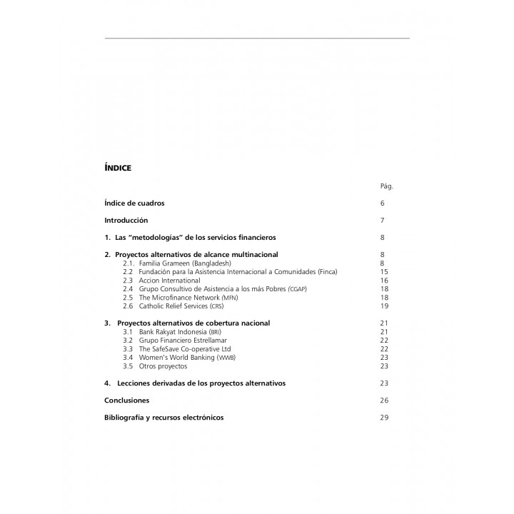 ONG y combate a la pobreza. Proyectos microfinancieros internacionales para pobres