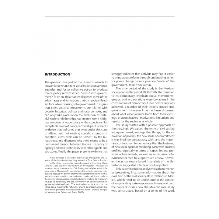 Overview paper from the Mexican life-work histories