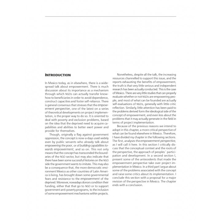 The empowerment perspective: the new NGOS’ religion