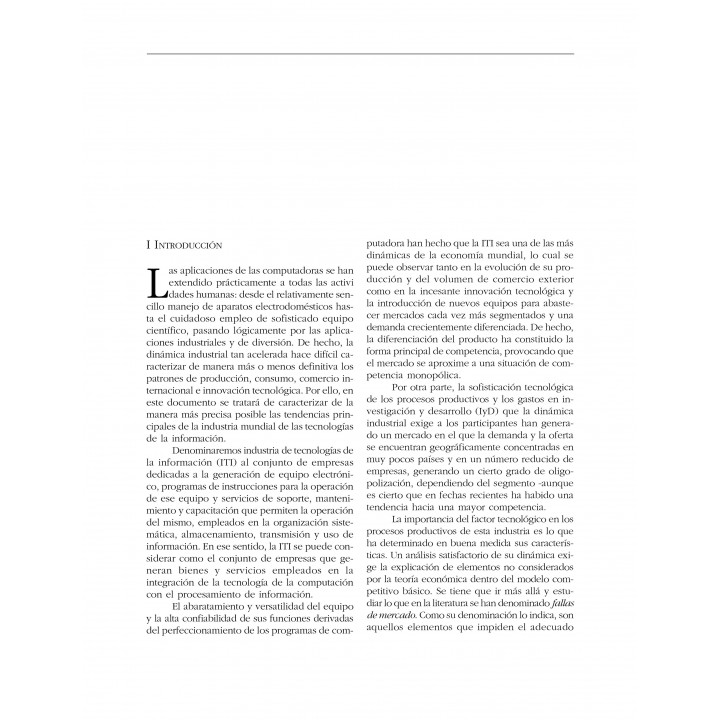 Cambio tecnológico y competencia monopólica en la industria...