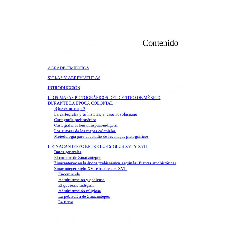 Los mapas pictográficos de Zinacantepec. Tres ejemplos resguardados en el Archivo General de la Nación