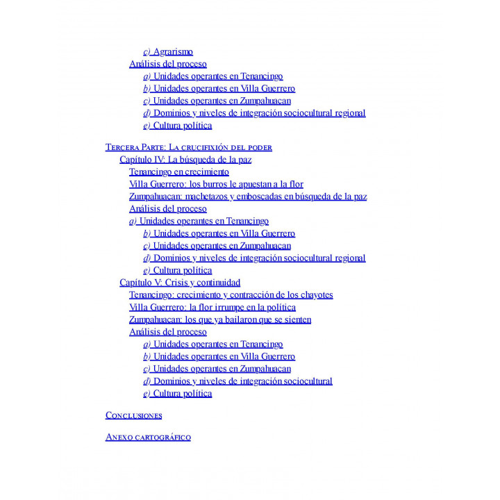 Chayotes, burros y machetes