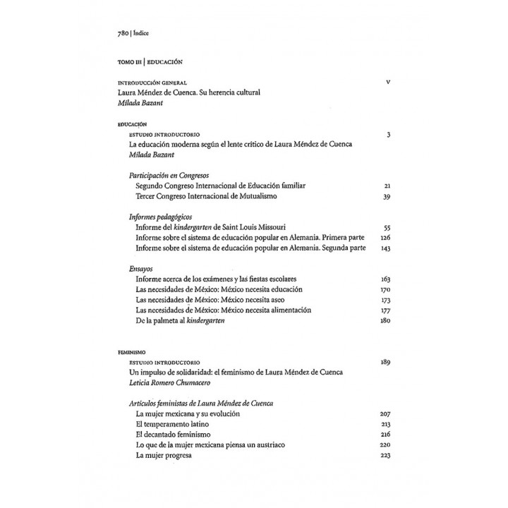 Laura Méndez de Cuenca. Su herencia cultural